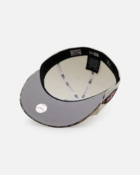 New Era New York Yankees 'Stars And Stripes' 59FIFTY Fitted Chrome