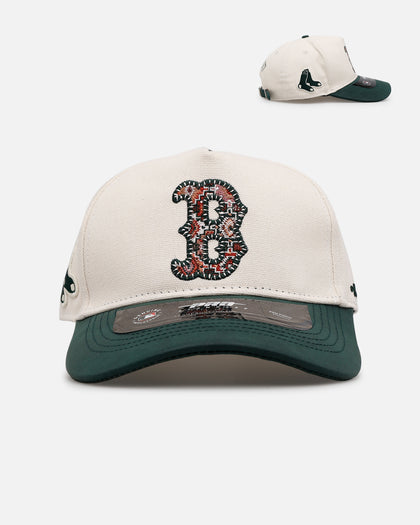 Pro Standard Boston Red Sox 'Tapestry 2.0' Pinch Front Strapback Dark Green