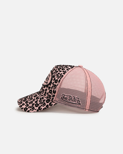 Von Dutch Von Dutch Trucker Snapback Hat Pink
