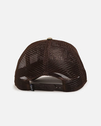 Von Dutch Washed Twill Trucker Snapback Camo