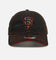 New Era San Francisco Giants 'Contrast Stitch' 9TWENTY Strapback Official Team Colour