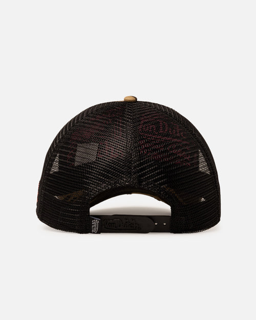 Von Dutch Camo Patch Trucker Snapback Camo