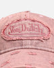 Von Dutch Overdye Wash Trucker Snapback Pink