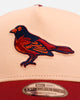 New Era Baltimore Orioles 'Volcano' 9FORTY A-Frame Snapback Peach