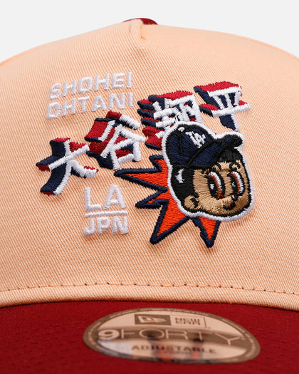New Era Los Angeles Dodgers 'Volcano' Ohtani 9FORTY A-Frame Snapback Peach