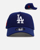New Era Los Angeles Dodgers '#8 Side Patch' 9FORTY A-Frame Snapback Dark Royal