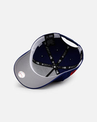 New Era Los Angeles Dodgers '#8 Side Patch' 9FORTY A-Frame Snapback Dark Royal
