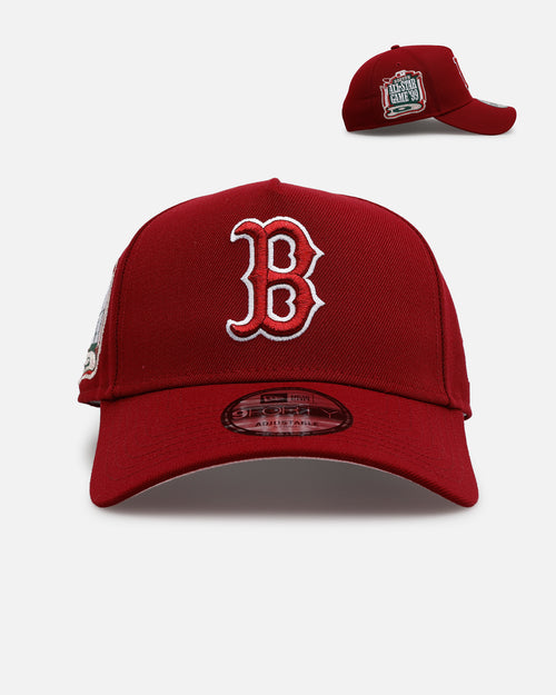 New Era Boston Red Sox 'Candy Apple' 9FORTY A-Frame Snapback Cardinal