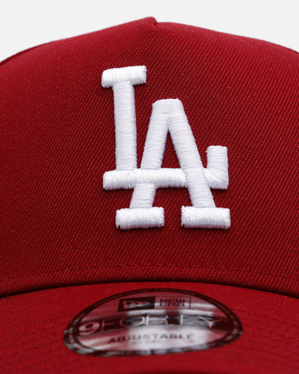 New Era Los Angeles Dodgers 'Candy Apple' 9FORTY A-Frame Snapback Cardinal