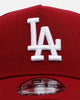 New Era Los Angeles Dodgers 'Candy Apple' 9FORTY A-Frame Snapback Cardinal