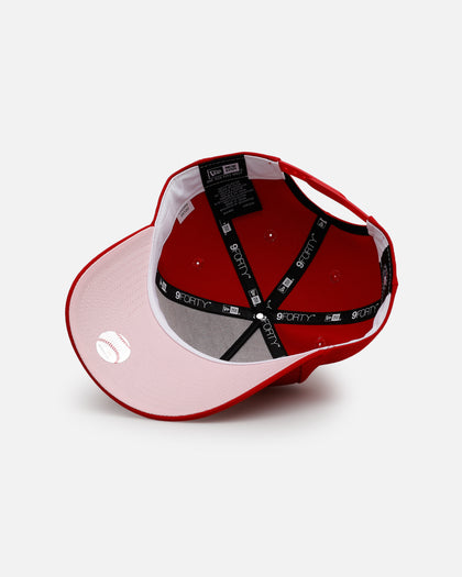 New Era Los Angeles Angels 'Team Color Hearts' 9FORTY A-Frame Snapback Official Team Color