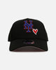 New Era New York Mets 'Team Color Hearts' 9FORTY A-Frame Snapback Official Team Color