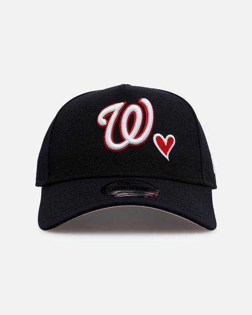 New Era Washington Nationals 'Team Color Hearts' 9FORTY A-Frame Snapback Official Team Color