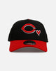 New Era Cincinnati Reds 'Team Color Hearts' 9FORTY A-Frame Snapback Official Team Color