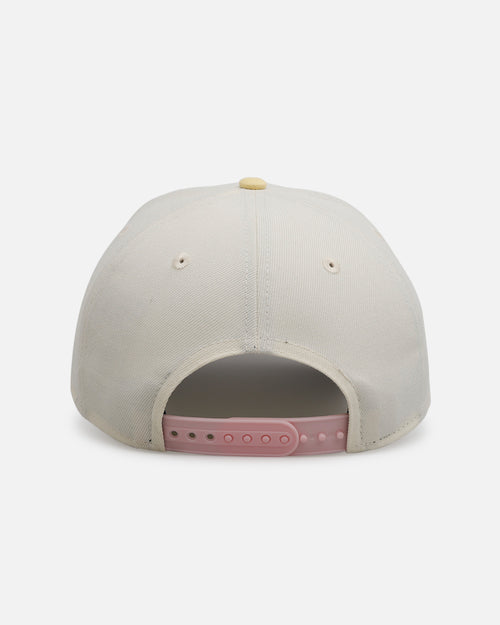 New Era Brooklyn Nets 'Pink Lemonade' 9FORTY A-Frame Snapback Pink/Yellow