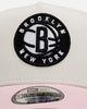 New Era Brooklyn Nets 'Pink Lemonade' 9FORTY A-Frame Snapback Pink/Yellow