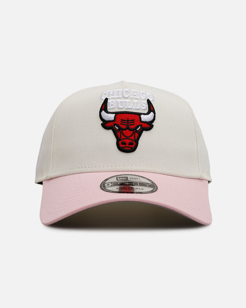 New Era Chicago Bulls 'Pink Lemonade' 9FORTY A-Frame Snapback Pink/Yellow