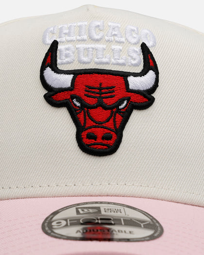 New Era Chicago Bulls 'Pink Lemonade' 9FORTY A-Frame Snapback Pink/Yellow