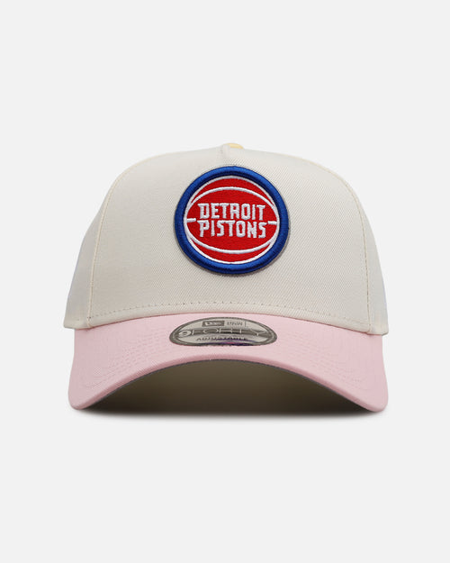New Era Detroit Pistons 'Pink Lemonade' 9FORTY A-Frame Snapback Pink/Yellow