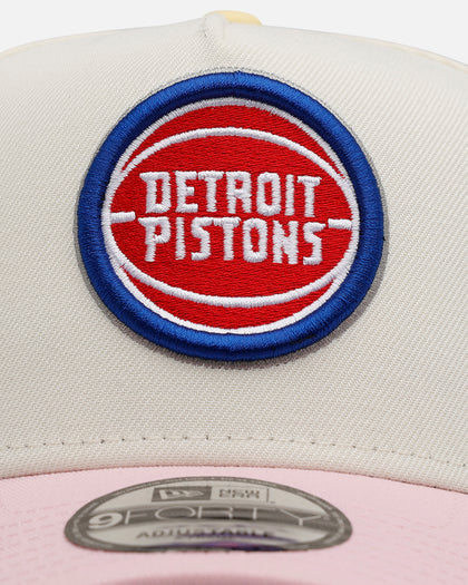 New Era Detroit Pistons 'Pink Lemonade' 9FORTY A-Frame Snapback Pink/Yellow