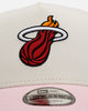 New Era Miami Heat 'Pink Lemonade' 9FORTY A-Frame Snapback Pink/Yellow