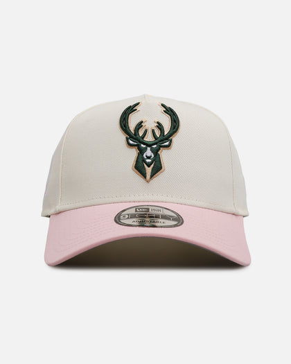 New Era Milwaukee Bucks 'Pink Lemonade' 9FORTY A-Frame Snapback Pink/Yellow