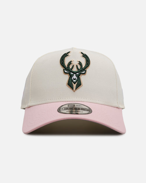 New Era Milwaukee Bucks 'Pink Lemonade' 9FORTY A-Frame Snapback Pink/Yellow