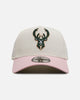 New Era Milwaukee Bucks 'Pink Lemonade' 9FORTY A-Frame Snapback Pink/Yellow