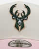 New Era Milwaukee Bucks 'Pink Lemonade' 9FORTY A-Frame Snapback Pink/Yellow