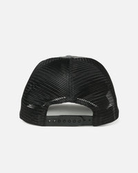 Playboy Vintage Logo Patch Trucker Snapback Black