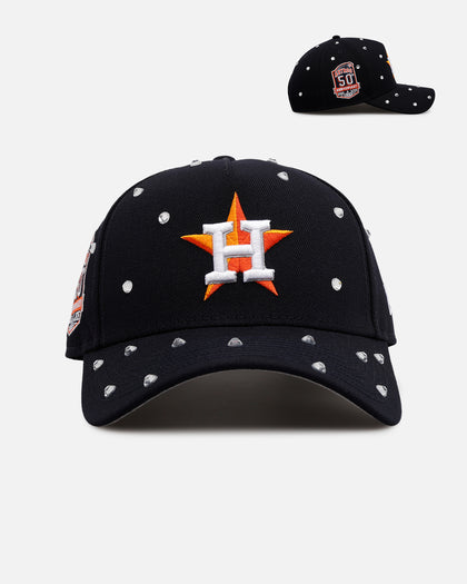 New Era Houston Astros 'Embellishment' 9FORTY A-Frame Snapback Navy