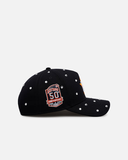 New Era Houston Astros 'Embellishment' 9FORTY A-Frame Snapback Navy