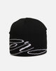 Loiter Skull Knit Beanie Black