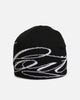 Loiter Skull Knit Beanie Black