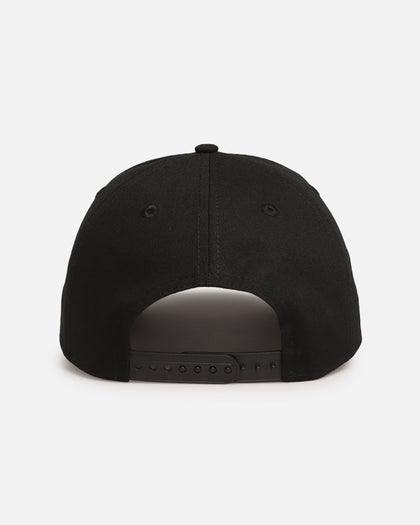 New Era Los Angeles Dodgers 'Canvas Leather' 9FORTY A-Frame Snapback Black