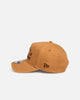New Era Chicago Bulls 'Washed Canvas' 9FORTY A-Frame Snapback Walnut