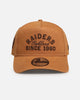New Era Las Vegas Raiders 'Washed Canvas' 9FORTY A-Frame Snapback Walnut