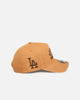 New Era Los Angeles Dodgers 'Washed Canvas' 9FORTY A-Frame Snapback Walnut