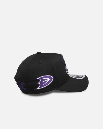 New Era Anaheim Ducks 'Drip 3.0' 9FORTY A-Frame Snapback Black