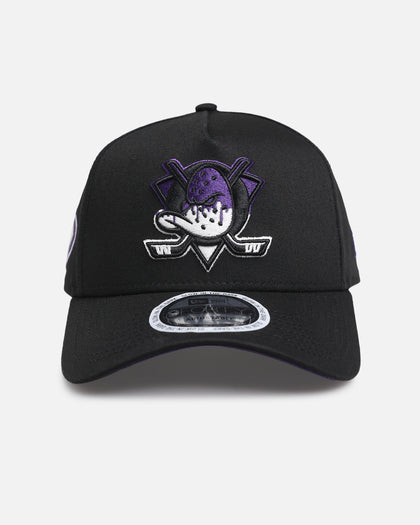 New Era Anaheim Ducks 'Drip 3.0' 9FORTY A-Frame Snapback Black
