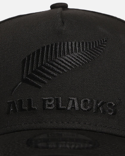 New Era New Zealand All Blacks 'All Blacks Collection' 9FORTY A-Frame Snapback Black