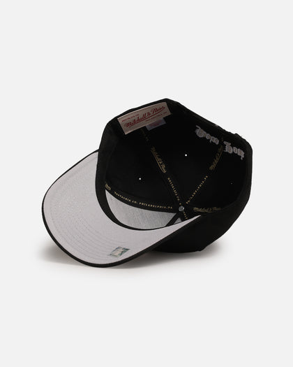 Mitchell & Ness New York Knicks 'Gothic Letter' Pro Pinch Snapback Black
