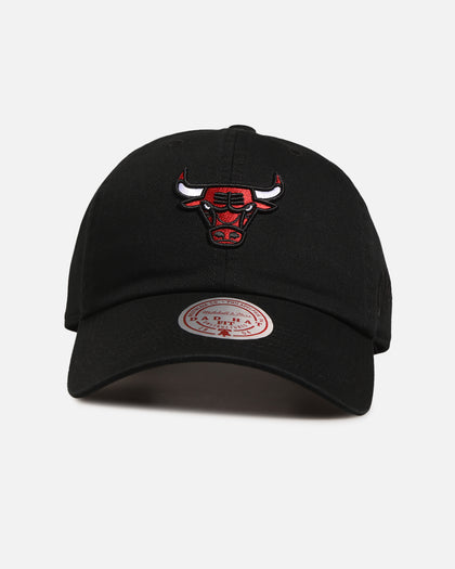 Mitchell & Ness Chicago Bulls 'Team Logo' Dad Fit Strapback Black