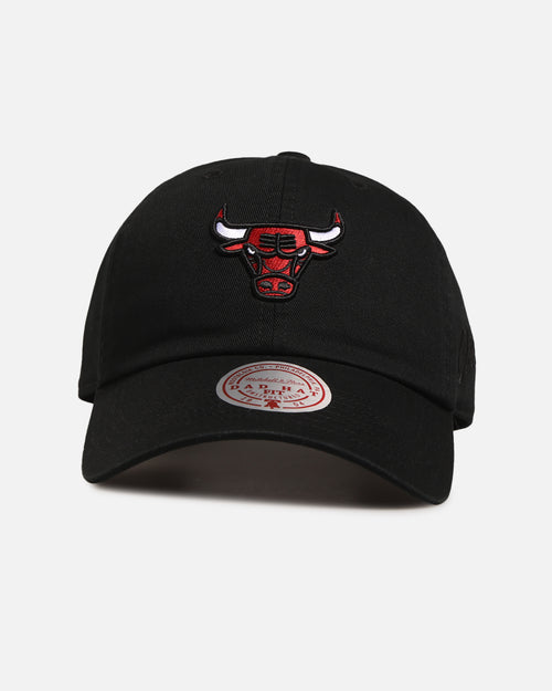 Mitchell & Ness Chicago Bulls 'Team Logo' Dad Fit Strapback Black