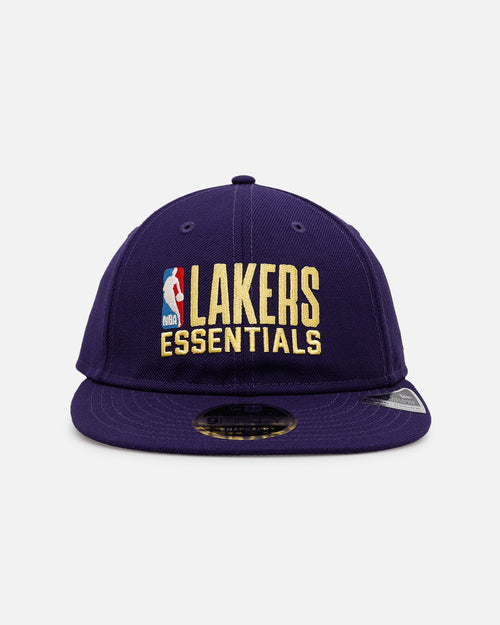 New Era Los Angeles Lakers 'Fear Of God x NBA' 9FIFTY Retro Crown Snapback Purple
