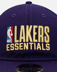 New Era Los Angeles Lakers 'Fear Of God x NBA' 9FIFTY Retro Crown Snapback Purple