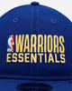 New Era Golden State Warriors 'Fear Of God x NBA' 9FIFTY Retro Crown Snapback Blue