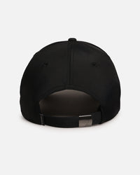 Jordan Rise Structured Metal Jumpman Strapback Hat Black