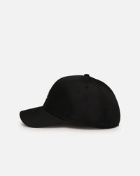Jordan Rise Structured Metal Jumpman Strapback Hat Black