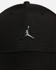 Jordan Rise Structured Metal Jumpman Strapback Hat Black